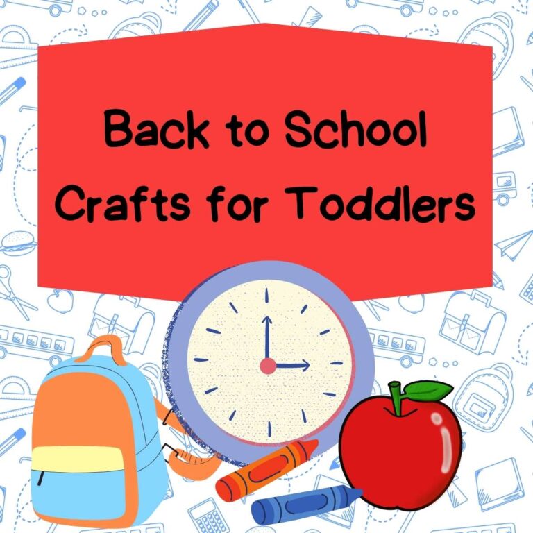 65 of the Best Back to School Crafts for Toddlers