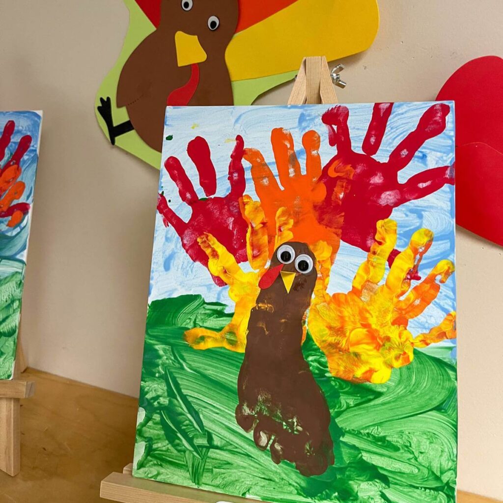 turkey painting craft