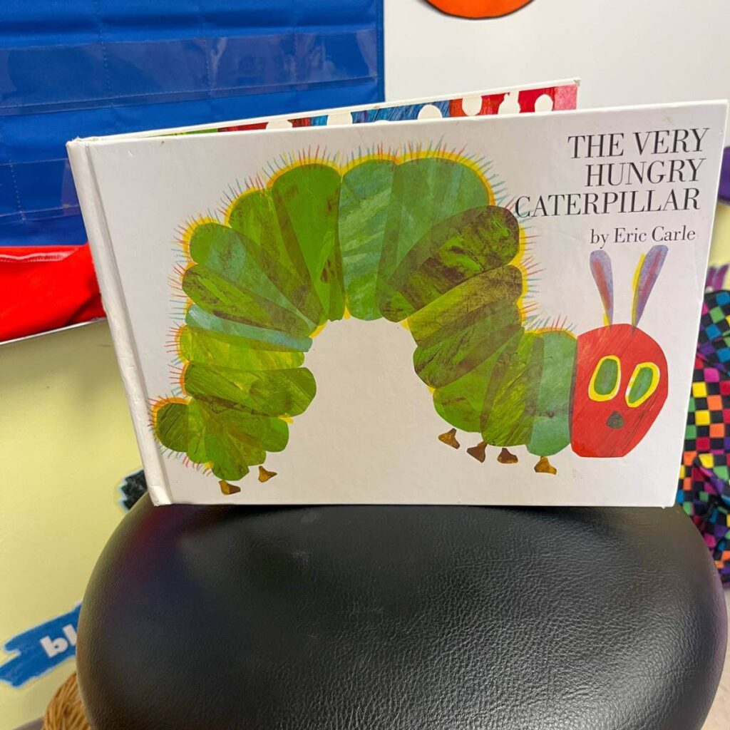 very hungry caterpillar book