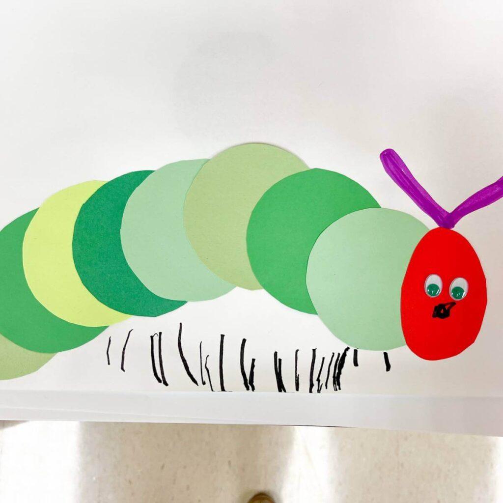 very hungry caterpillar craft