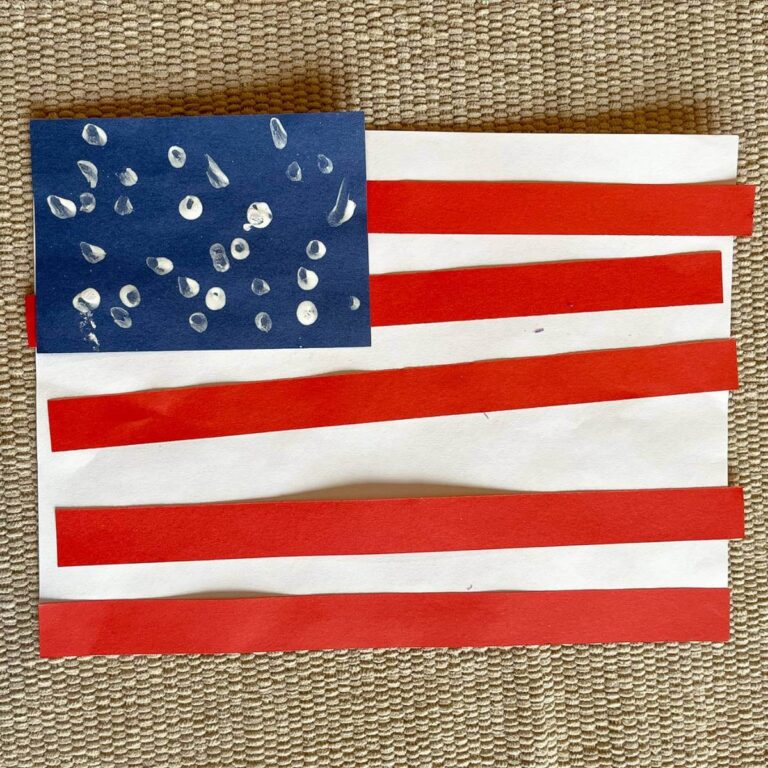 american flag craft