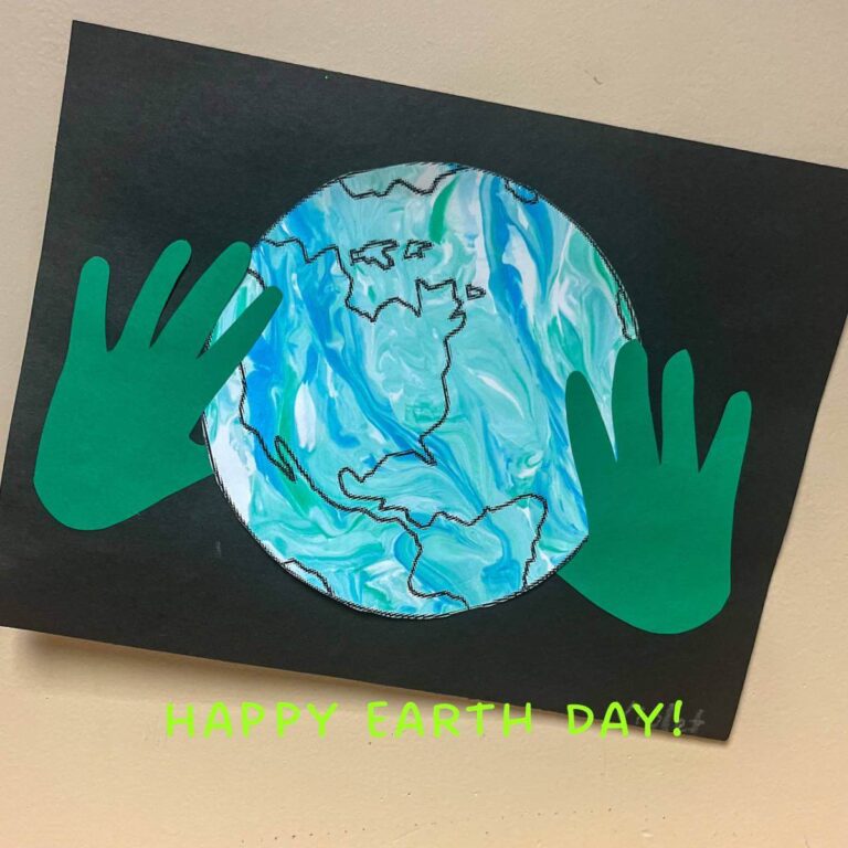 Easy Earth Craft for Preschool and Toddlers